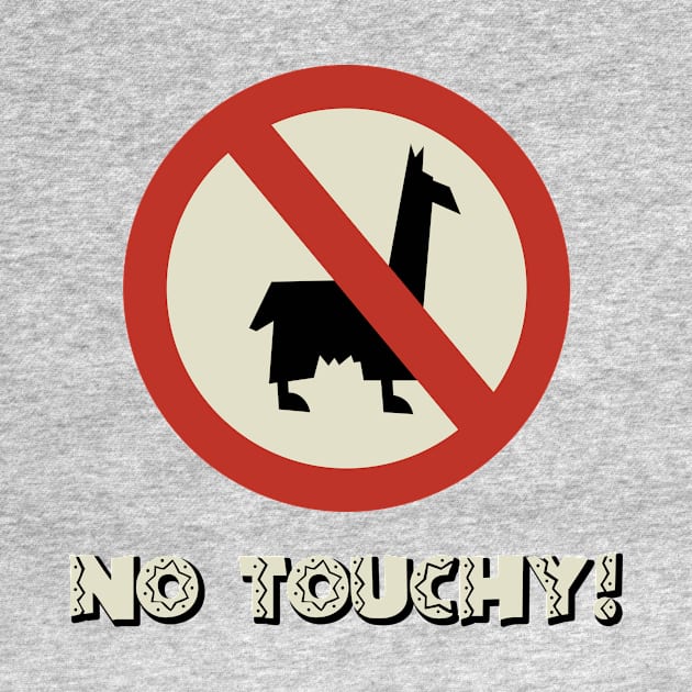 No Llamas, No Touchy! by Heyday Threads